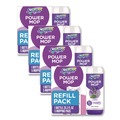 Floor Cleaners | Swiffer 80734047 25.3 oz PowerMop Cleaning Solution and Pads Refill Pack - Lavender (4/Carton) image number 0