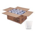 Cups | WNA WNA CC9240 9 oz. Classic Crystal Fluted Squat Plastic Tumblers - Clear (240/Carton) image number 2