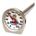 Thermometers | Rubbermaid Commercial FGTHP220DS 0 degrees Fahrenheit to 220 degrees Fahrenheit Dishwasher-Safe Industrial-Grade Analog Pocket Thermometer image number 1