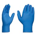 Food Service Disposable & Single Use Gloves | Ammex X348100 3 mil Industrial Powder-Free Nitrile Gloves - X-Large, Blue (1000/Carton) image number 5