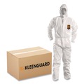 Hand Sanitizing Wipes | KleenGuard 51928 A50 Breathable Splash and Particle Protection Hooded Coveralls - 2X-Large, White (25/Carton) image number 0