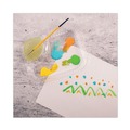 Food Trays & Liners | Dart C68NT2 ClearPac 6.2 in. x 6.2 in. x 1.6 in. 3.3 oz. 2-Compartments Plastic Nacho Tray - Large Clear (500/Carton) image number 5