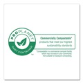 Plates | Dart 12FBRPLR1 12 in. Diameter Compostable Molded Fiber Platter Dinnerware - Natural (500/Carton) image number 1