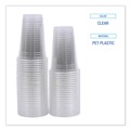 Cups | Boardwalk BWKPET20 20 oz. PET Plastic Cold Cups - Clear (50/Sleeve, 20 Sleeves/Carton) image number 5