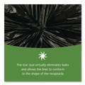 Low-Density Trash Bags | Stout by Envision P3345K20 33 in. x 45 in. 2 mil. 35 Gallon Insect-Repellent Trash Bags - Black (80/Box) image number 5