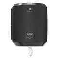 Towel Dispensers | Georgia Pacific Professional 58204B SofPull 9.63 in. x 8.88 in. x 10.94 in. CenterPull Hand Towel Dispenser - Black image number 0