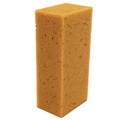 Sponges | Unger UNGSP010 8.5 in. x 4 in. x 2.75 in. Fixi-Clamp Sponge - Yellow (10/Carton) image number 3