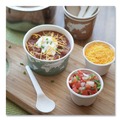 Food Containers & Lids | Eco-Products EP-BSC12-WA 4.05 in. x 2.5 in. 12 oz. World Art Renewable and Compostable Paper Food Container - Green (500/Carton) image number 5