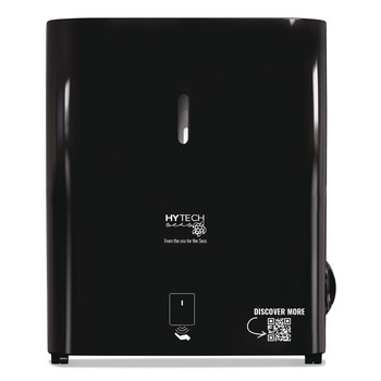  | Papernet 419483 11.8 x 9.8 x 14.2 Hy Tech Automatic Towel Dispenser - Black (1/Carton)