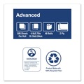 Perforated Roll & Hand Towels | Tork TM6130S Advanced 2-Ply Septic Safe Bath Tissue - White (48/Carton) image number 7
