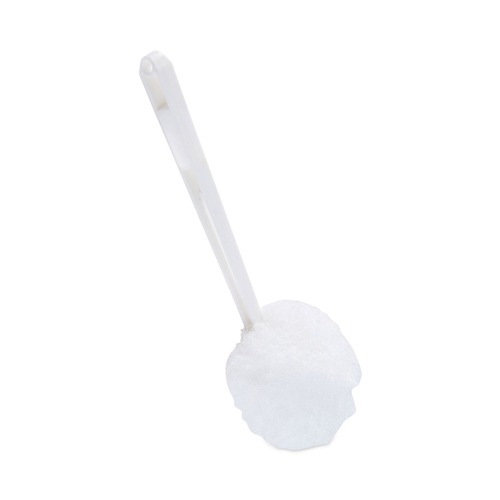 Toilet Brushes | Boardwalk BWK00160EA 12 in. Toilet Bowl Mop - White image number 0