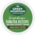 Coffee - Caffeinated | Green Mountain Coffee 5000366637 Fair Trade Coffee K-Cups - Organic Sumatran Extra Bold (96/Carton) image number 1