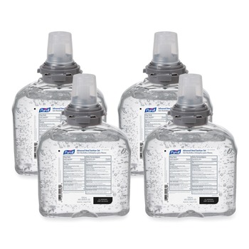 HAND SANITIZERS | PURELL 5456-04 1200 mL Advanced TFX Gel Instant Hand Sanitizer Refill (4/Carton)