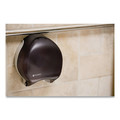 Toilet Tissue Dispensers | San Jamar R2000TBK 9 in. Roll 10.25 in. x 5.63 in. x 12 in. Single Jumbo Bath Classic Tissue Dispenser - Transparent Black Pearl image number 5