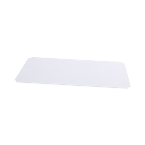 Perforated Roll & Hand Towels | Alera ALESW59SL3618 Plastic 36 in. x 18 in. Shelf Liners for Wire Shelving - Clear (4/Pack) image number 0
