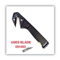 Perforated Roll & Hand Towels | Cosco 091482 Band/Strap Knife - Black image number 3