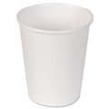 Cups | Dixie 2340W 10 oz. Paper Hot Cups - White (1000/Carton) image number 0