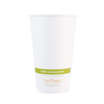 World Centric CUSU20 20 oz. NoTree Paper Hot Cups - Natural (1000/Carton)