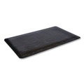Floor Mats | Crown CU 3672BK 36 in. x 72 in. Marbleized Rubber Cushion-Step Surface Mat - Black image number 0