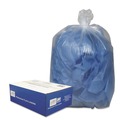 Low-Density Trash Bags | Classic Clear 1506905 10 Gallon 0.6 mil 24 in. x 23 in. Linear Low-Density Can Liners Clear (500/Carton) image number 0