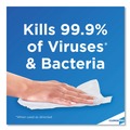 Cleaning Cloths & Wipes | Clorox 15949 7 in. x 8 in. 1-Ply Disinfecting Wipes - Fresh Scent, White (75/Canister, 6 Canisters/Carton) image number 7
