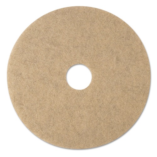 Floor Pads-Cleaning, Buffing & Polishing | 3M 3500-20 20 in. Diameter Ultra High-Speed Natural Blend Floor Burnishing Pads 3500 - Tan (5/Carton) image number 0