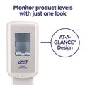 Hand Sanitizer Dispensers | PURELL 7820-01 CS8 5.79 x 3.93 x 15.64 1,200 mL Hand Sanitizer Dispenser - White (1/Carton) image number 2