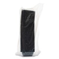 Food Containers & Lids | Dart B12SB 12 oz. 5 in. x 5 in. x 2 in. Plastic PresentaBowls Pro Black Square Bowls - Black (504/Carton) image number 2