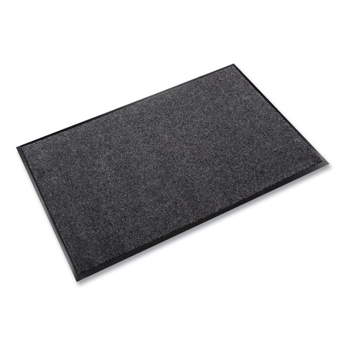 Floor Mats | Crown ET 0034CH EcoStep 36 in. x 48 in. Rectangular Wiper Mat - Charcoal image number 0
