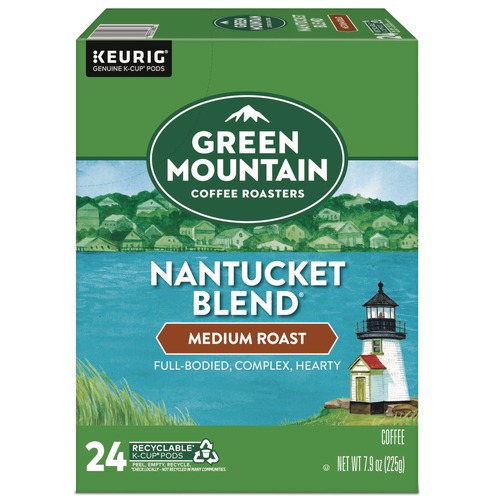 Coffee - Caffeinated | Green Mountain Coffee 5000378842 Coffee K-Cups - Nantucket Blend (24/Box) image number 0