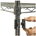 Racks & Shelving | Alera ALESW503624SR NSF Certified Industrial 4-Shelf 36 in. x 24 in. x 72 in. Wire Shelving Kit - Silver image number 6