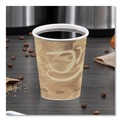 Cups | SOLO 370MS-0029 Mistique Design 10 oz Single Sided Poly Paper Hot Cups (50/Bag, 20 Bags/Carton) image number 6
