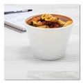 Food Containers & Lids | Dart 24MJ48 24 oz. Foam Containers - White (500/Carton) image number 6