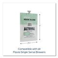 Coffee - Caffeinated | FLAVIA 48013 0.25 oz. Pouch Alterra Coffee Freshpack - Decaf House Blend (100/Carton) image number 2