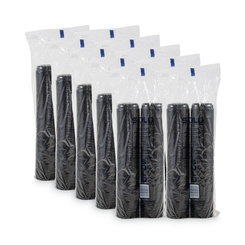 Perforated Roll & Hand Towels | SOLO DSS2-0001 2.5 oz Polystyrene Plastic Portion Cups - Black (2500/Carton) image number 0