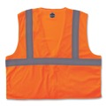 Clothing Protection | Ergodyne 21047 GloWear 8210Z Class 2 Economy Mesh Vest Polyester Orange 2X-Large/3X-Large image number 2