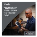 Cleaning Cloths & Wipes | WypAll 06001 12 in. x 6 in. Power Clean Wipers for WetTask Customizable Wet Wiping System with 1 Bucket - Unscented (300/Carton) image number 5