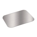Food Containers & Lids | Handi-Foil 2062L 5.88 in. x 8.44 in. Aluminum Foil Laminated Board Lids Fits 2061/2062 (500/Carton) image number 0
