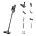 Vacuums | Honeywell HVC16AMPSG01US Aeromax Pro VC16 8.5 in. Cleaning Path Cordless Vacuum - Dark Silver image number 1