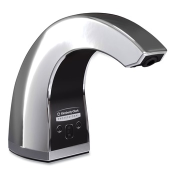 SOAP DISPENSERS | Kimberly-Clark Professional 47604 Touchless Counter Mount 1.5 L 2.12 in. x 4.25 in. x 5.56 in. Skin Care Dispenser - Chrome