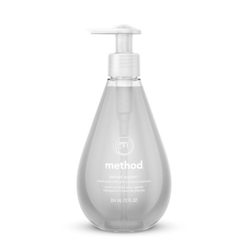 PRODUCTS | Method DIA 00034 12 oz Gel Hand Wash - Sweet Water Scent (6/Carton)
