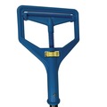 Mop Handles | Impact 94 64 in. Janitor Style Screw Clamp Fiberglass Mop Handle - Blue image number 3