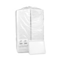 Food Storage Containers & Lids | Pactiv Corp. 0TF112S00000 11 in. x 9 in. x 0.65 in. Supermarket Foam Tray - White (250/Carton) image number 3