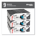 Perforated Roll & Hand Towels | WypAll 05740 L40 POP-UP Box 9.8 in. x 16.4 in. Towels - Blue (100/Box, 9 Boxes/Carton) image number 2
