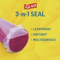 Films | Glad 70441 70 sq. ft. Foot Roll Press'n Seal Food Plastic Wrap (12/Carton) image number 4