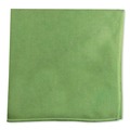 Cleaning Cloths & Wipes | Unger MF400 16 in. x 15 in. SmartColor Microfiber MicroWipes - Green (10/Pack) image number 1