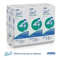 Dispenser Napkins | Scott 98908 Megacartridge 1-Ply Napkins - White (875/Pack, 6 Packs/Carton) image number 2
