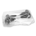 Toilet Tissue Dispensers | Tork 473060 3.66 in. Roll Size Plastic Coreless High Capacity Spindle Kit - Black image number 1