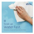 Perforated Roll & Hand Towels | Kleenex 25639 7.5 in. x 700 ft. 1-Ply Hard Roll Paper Towels with Premium Absorbency Pockets - White (6/Carton) image number 5