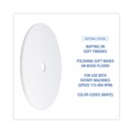 Floor Pads-Cleaning, Buffing & Polishing | Boardwalk BWK4021WHI 21 in. Diameter Polishing Floor Pads - White (5/Carton) image number 4